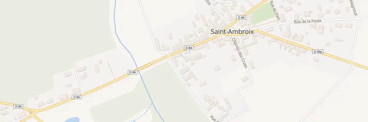 Plan du 19 Rue de la Chaussee de Cesar à Saint-Ambroix