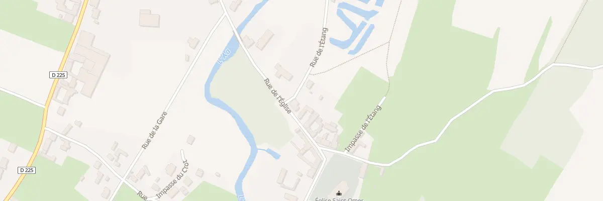 Plan du 11 Rue de l’Eglise à Merck-Saint-Liévin