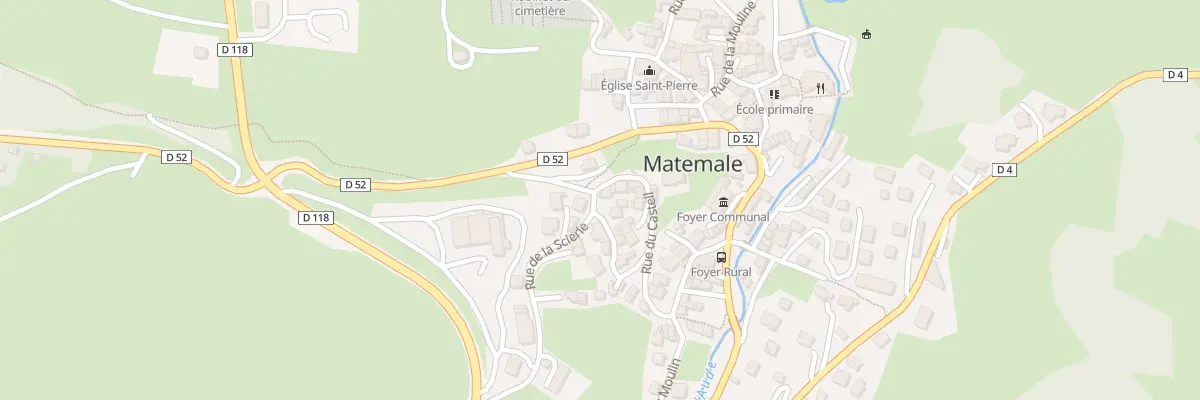 Plan du 63 Le Village à Matemale