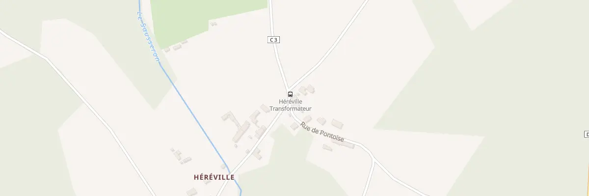 Plan du 1 Rue de Pontoise à Arronville