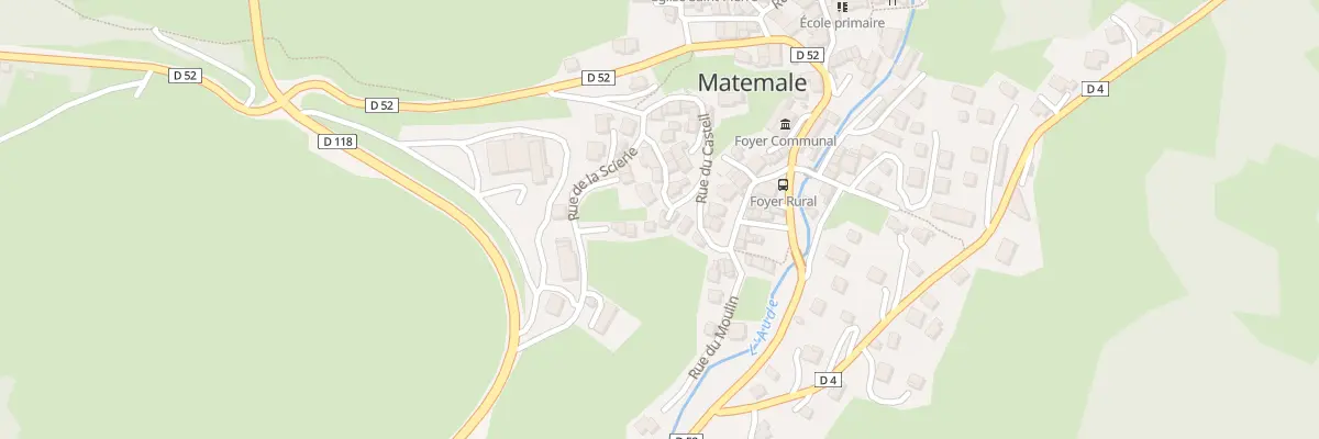 Plan du 8 Rue des Près à Matemale