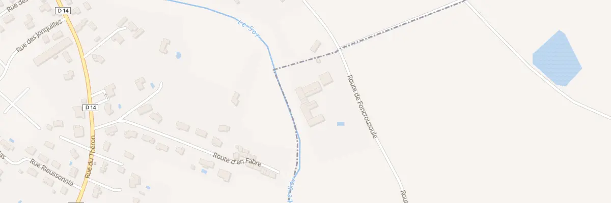 Plan du 133 Rte de Foncrouzoule à Cambounet-sur-le-Sor