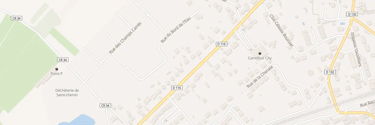 Plan du 14 Av de Dourdan à Saint-Chéron