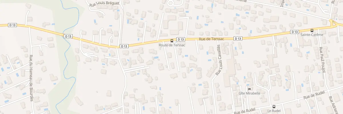 Plan du 149 Rue de Terssac à Albi