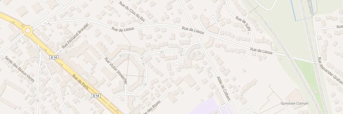 Plan du 38 Rue Michel de l’Hospital à Saint-Ouen-l’Aumône