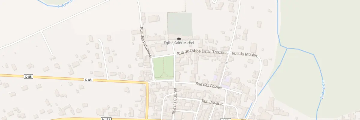 Plan du 12 Pl de la Mairie à Chârost