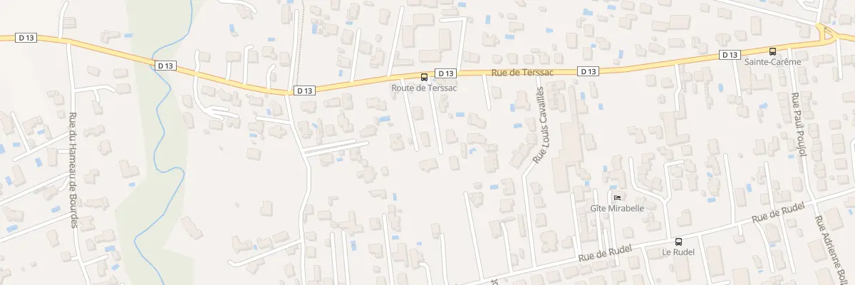 Plan du 151B Rue de Terssac à Albi