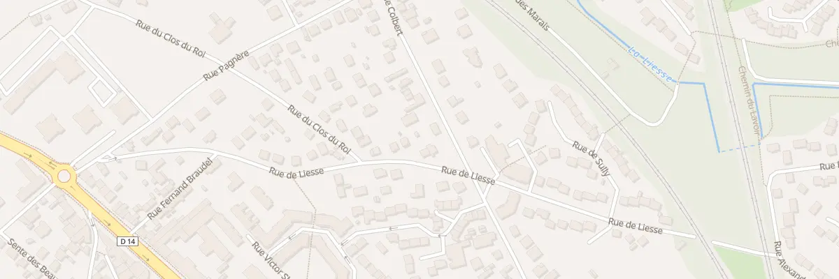 Plan du 37 Rue de Liesse à Saint-Ouen-l’Aumône