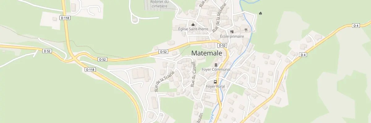 Plan du 117 Le Village à Matemale