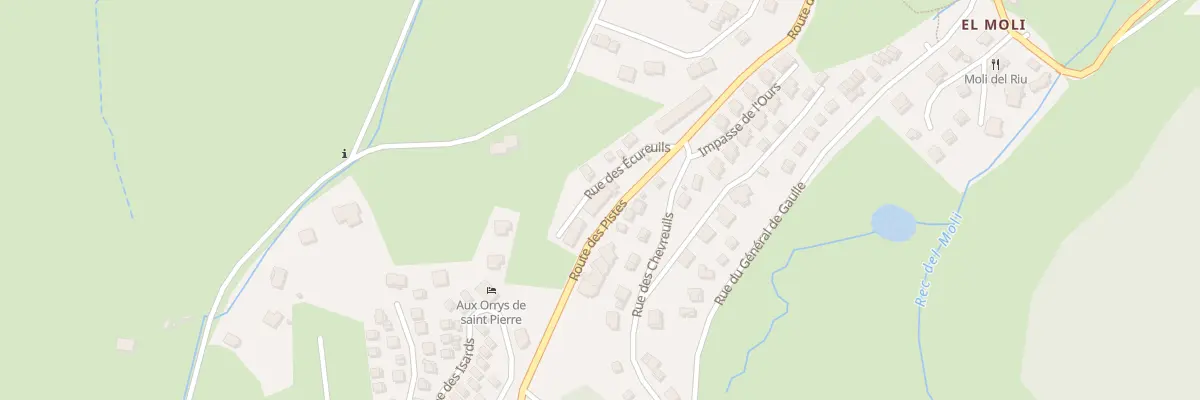 Plan du 5001 Res Lous Reclots à Saint-Pierre-dels-Forcats