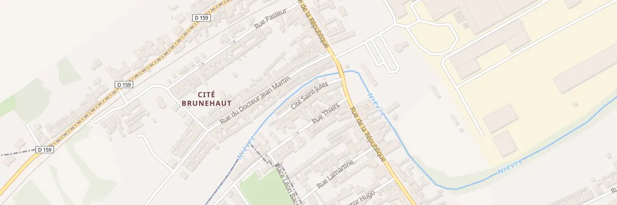 Plan du 9 Cite Saint Jules à Saint-Ouen