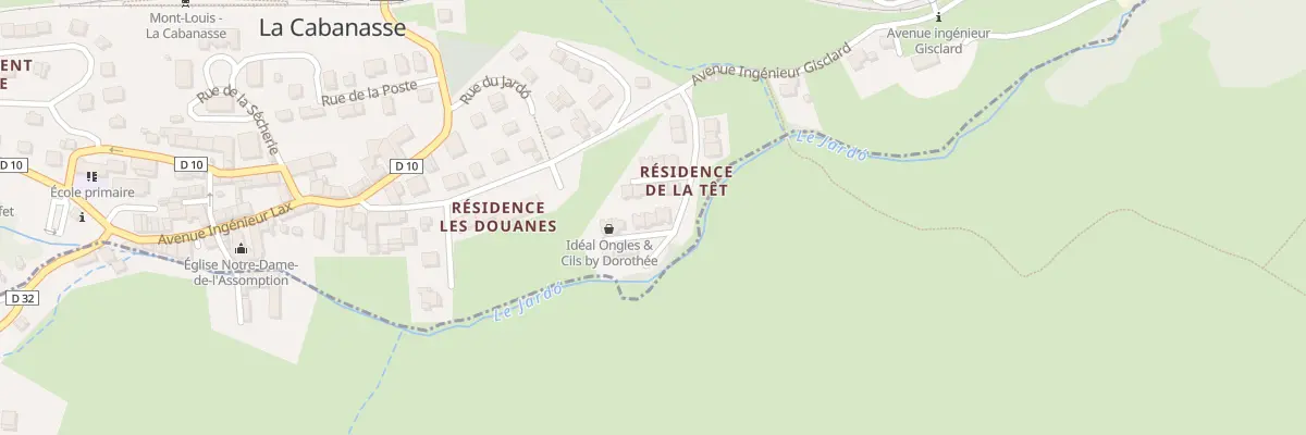 Plan du 14 Imp de la Source à La Cabanasse