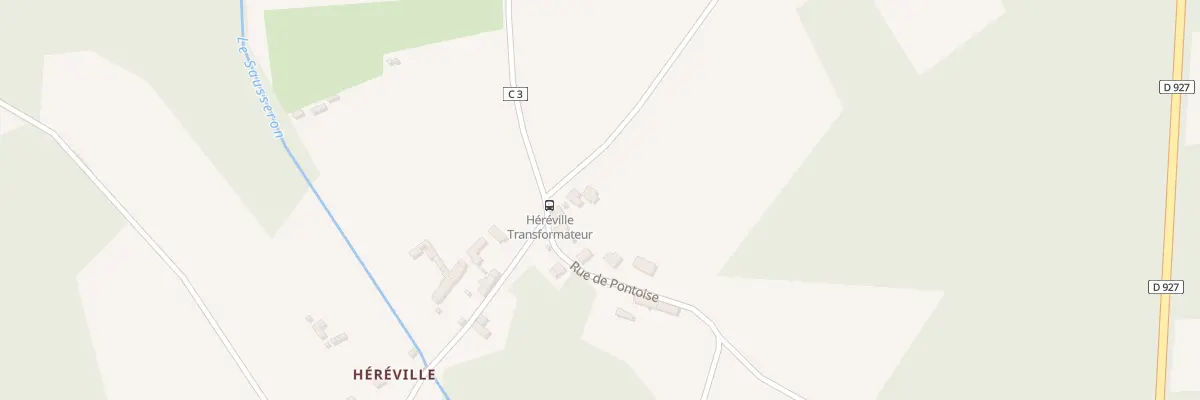 Plan du 3 Chem de Messelan à Arronville
