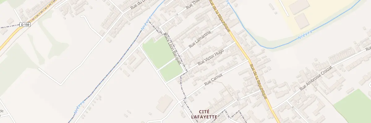 Plan du 23 Rue Lamartine à Saint-Ouen