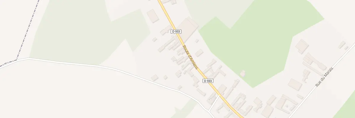 Plan du 9004 Rte d’Amiens à Maizicourt
