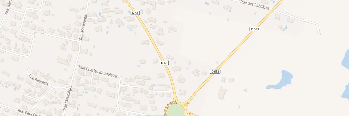 Plan du 59 Av du Razès à Bram