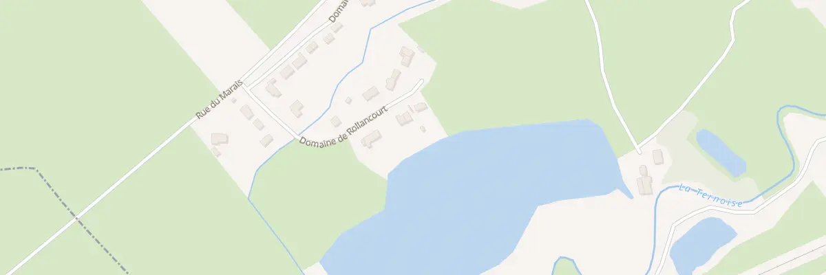 Plan du 5 Domaine de Rollancourt à Rollancourt