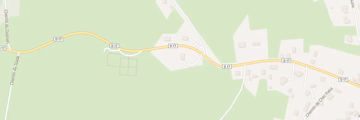 Plan du 29 Rte de Saint Sulpice à Blessac