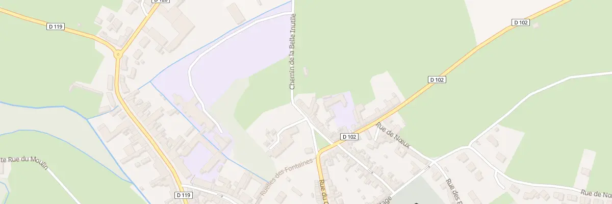 Plan du 54 Rue du Château à Auxi-le-Château