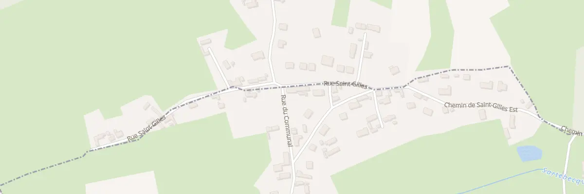 Plan du 1240 Rue du Communal à Bayenghem-lès-Éperlecques