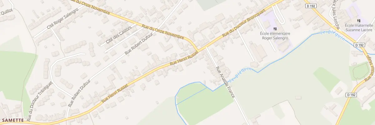 Plan du 5 Rue Henri Russel à Lumbres