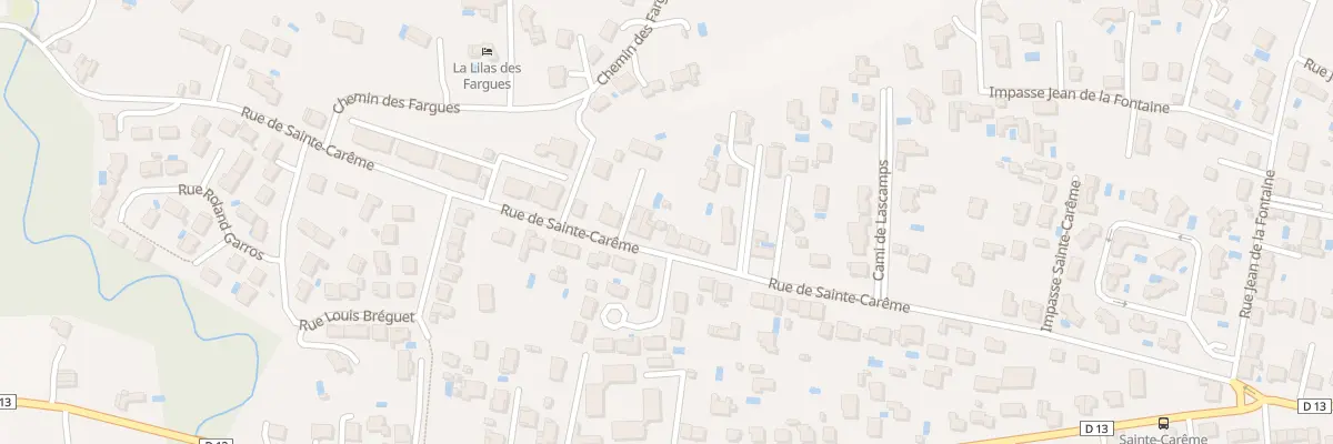 Plan du 49 Rue Sainte-Carême à Albi