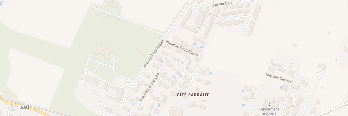 Plan du 7 Rue Armand Barbes à Bram