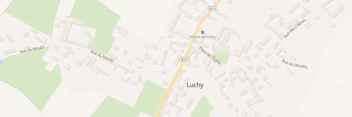 Plan du 6 Rue de Beauvais à Luchy