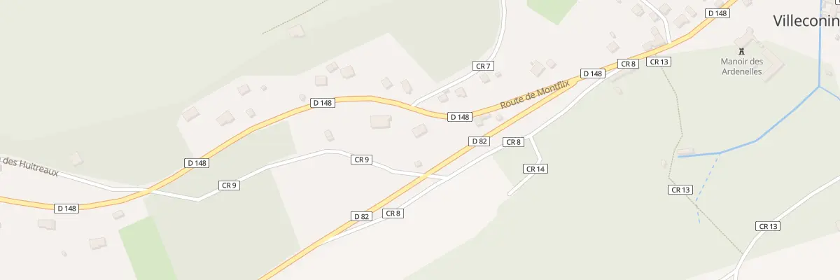 Plan du 3 Rte de Montflix à Villeconin