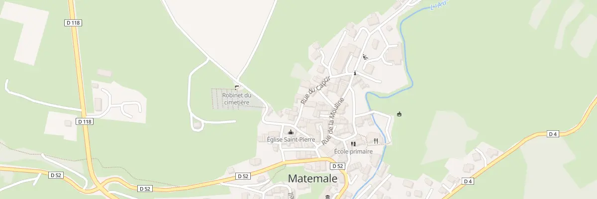 Plan du 24 Le Village à Matemale