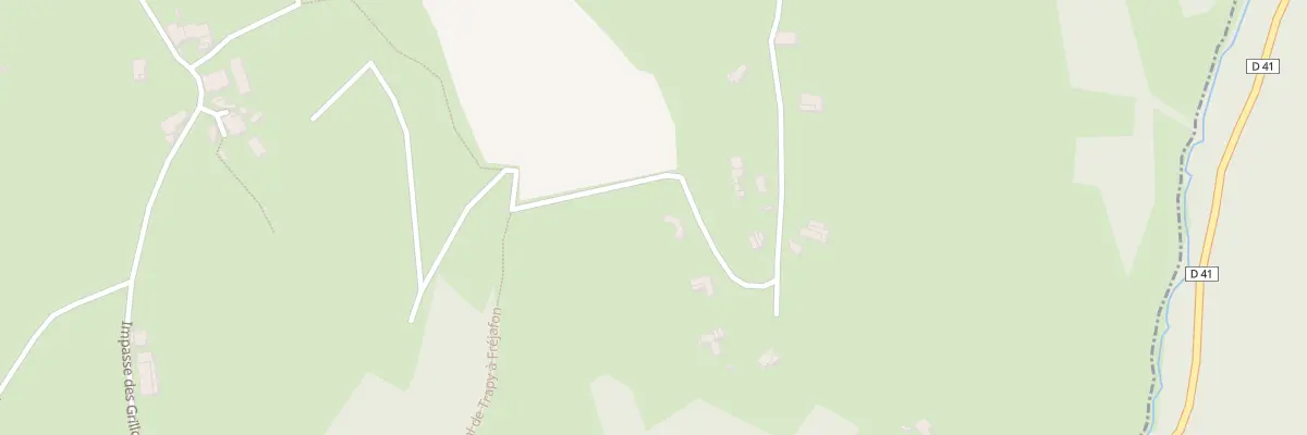 Plan du 875 Rte de Fréjafond à Saint-Félix