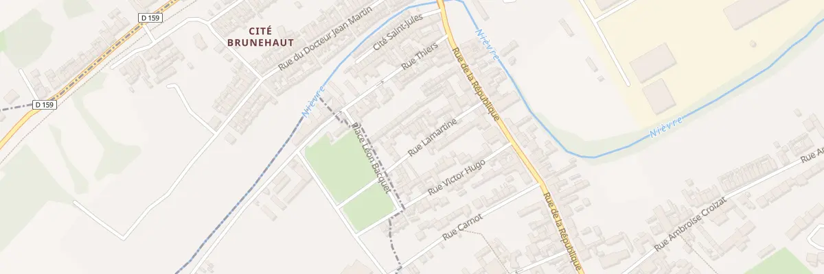 Plan du 22 Rue Lamartine à Saint-Ouen