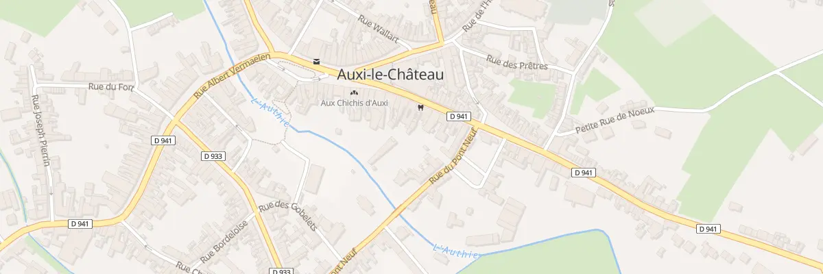 Plan du 10 Rue du Général de Gaulle à Auxi-le-Château