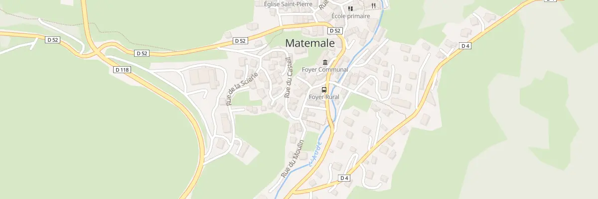 Plan du 10 Rue du Casteil à Matemale