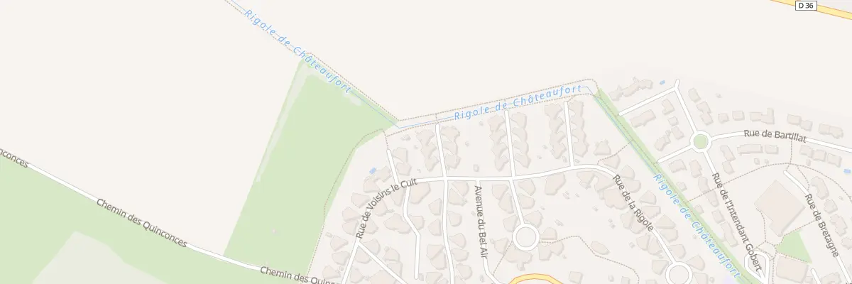 Plan du 9 Imp du Fer à Cheval à Villiers-le-Bâcle