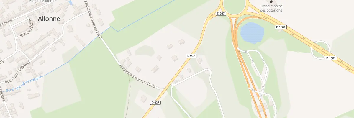 Plan du 6 Rue Pierre Debourge à Allonne