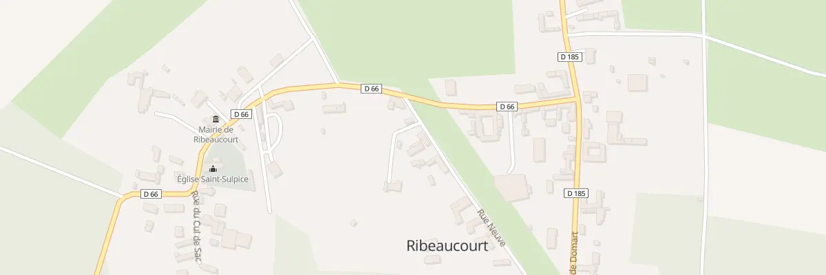 Plan du 5014A Rue Neuve à Ribeaucourt