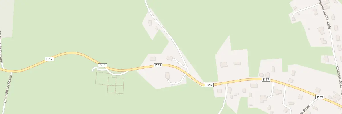Plan du 1 Sagnas Soubrenas à Blessac