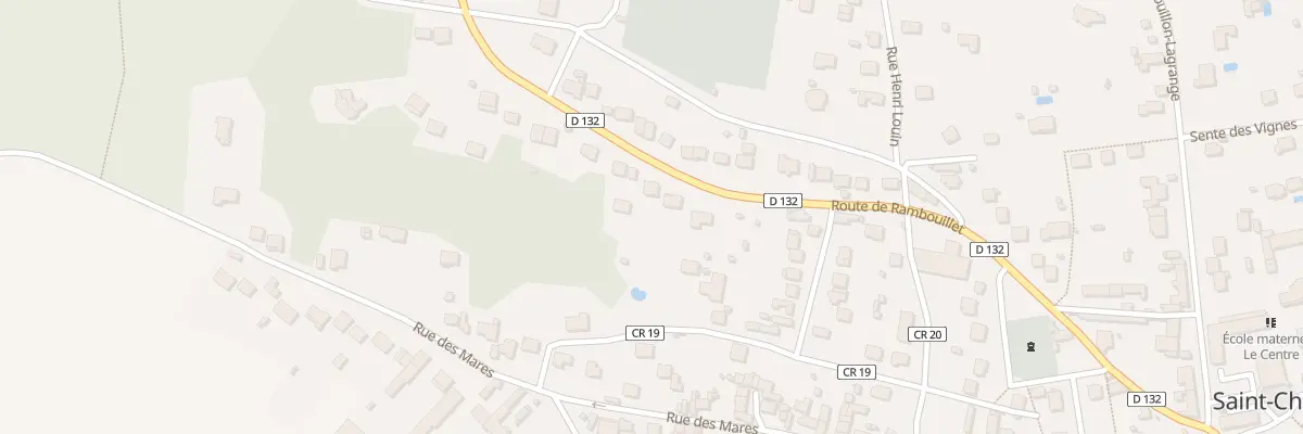 Plan du 27 Rte de Rambouillet à Saint-Chéron
