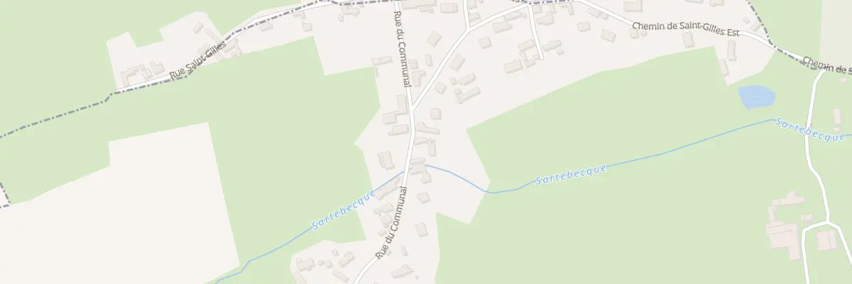 Plan du 1098 Rue du Communal à Bayenghem-lès-Éperlecques
