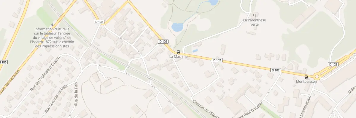 Plan du 1 Rue de l’Etarche à Louveciennes