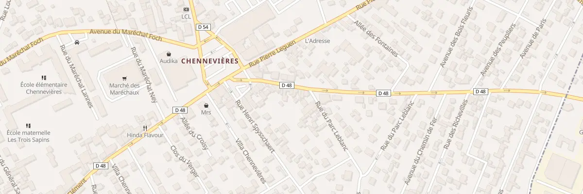 Plan du 20 Rue d’Herblay à Conflans-Sainte-Honorine