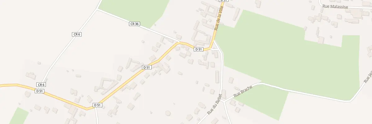 Plan du 17 Rue de la Ville à Revelles
