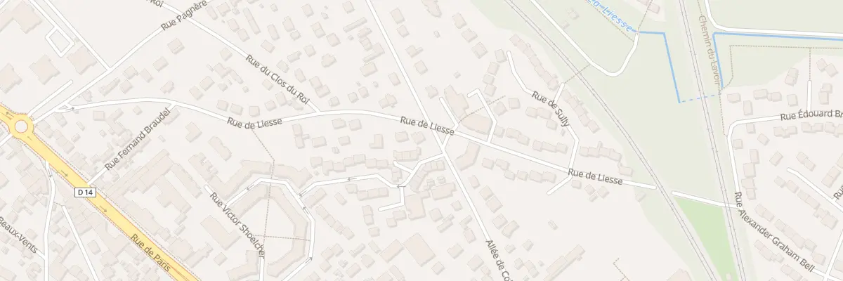Plan du 32 Rue de Liesse à Saint-Ouen-l’Aumône