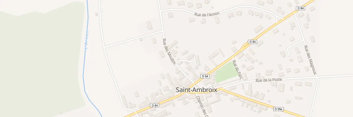 Plan du 8 Rue des Moulins à Saint-Ambroix