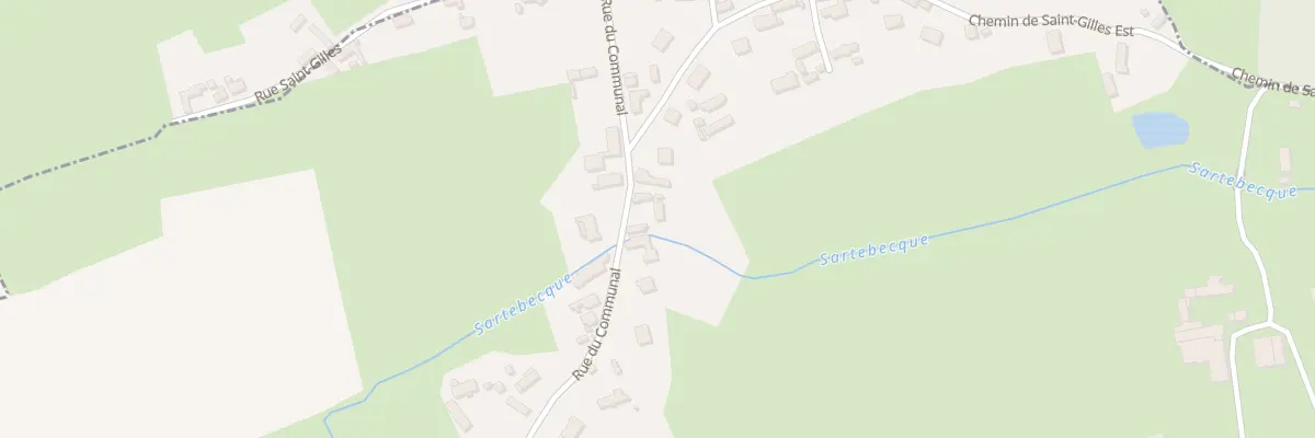 Plan du 1073 Rue du Communal à Bayenghem-lès-Éperlecques