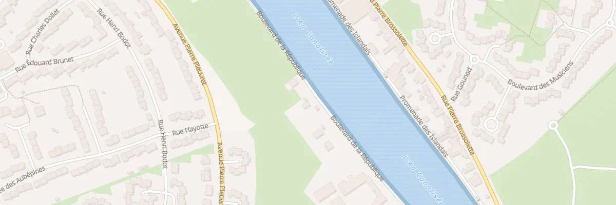 Plan du 70 Bd de la République à Grand-Fort-Philippe