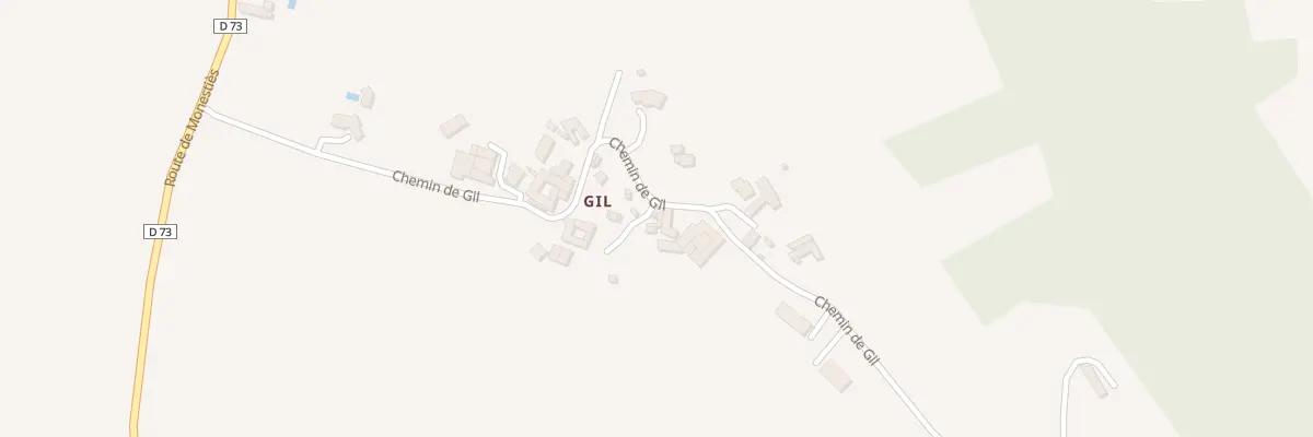 Plan du 5208 Gil à Trévien