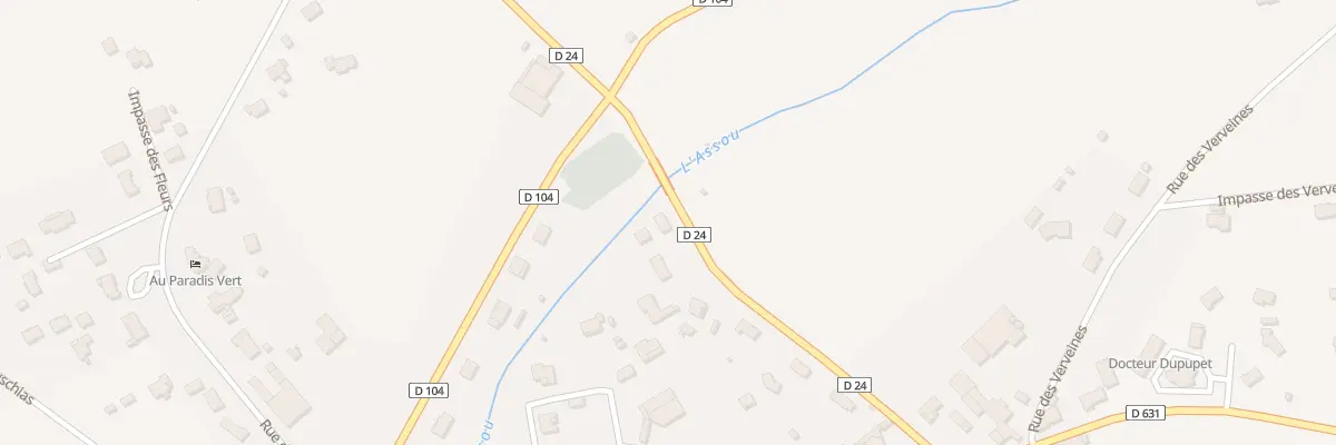 Plan du 29 Rue du Petit Pont à Laboutarie