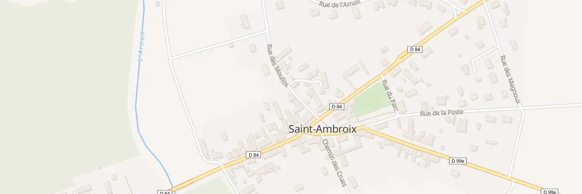 Plan du 3 Rue des Moulins à Saint-Ambroix